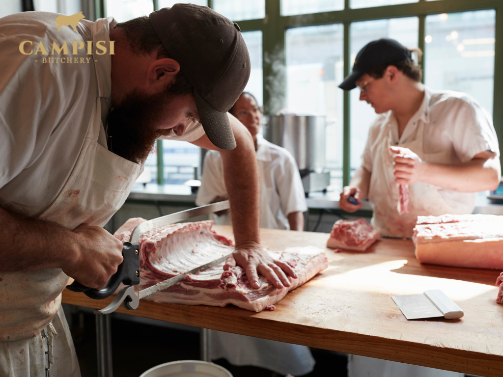 Free range butcher