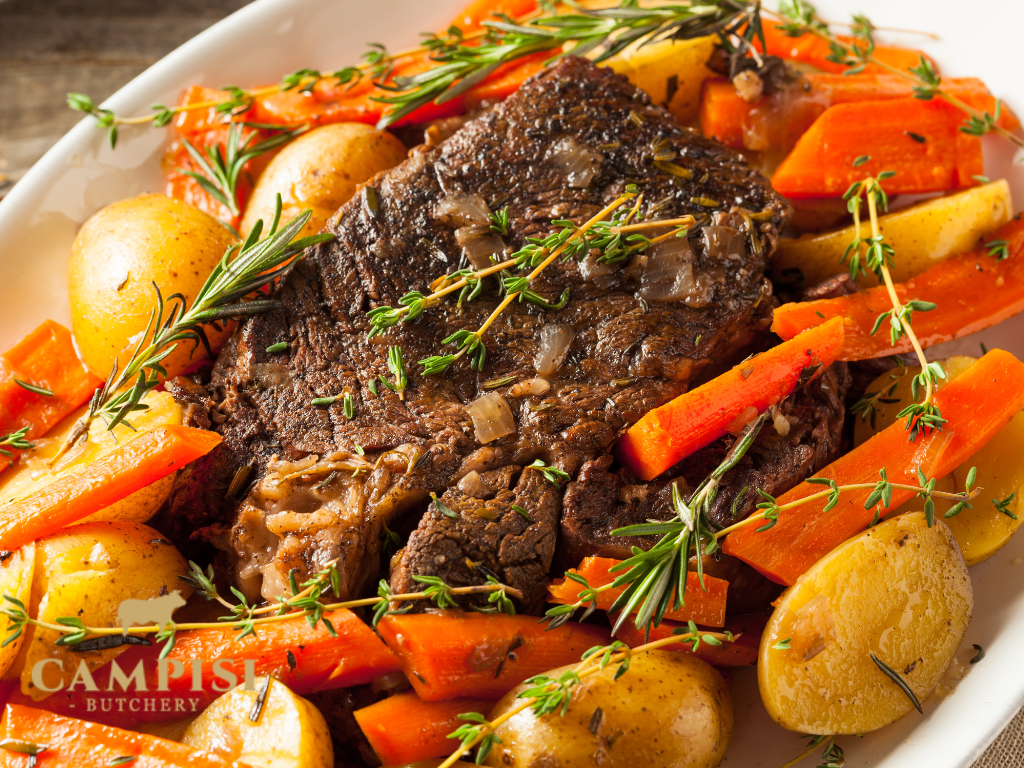 Pot roast veal