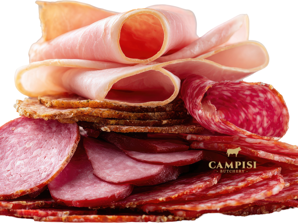italian salumi salumi set, salumi meat, Butcher Sydney, Salumi plate, salumi vs charcuterie, Gourmet Meats, cured meats, types of italian salumi